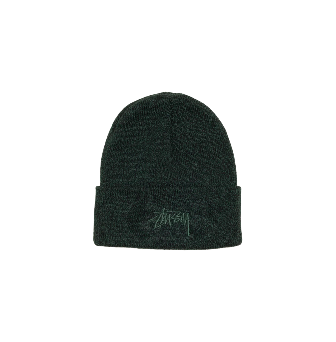 CUFF Beanie Stock Marled hunter green