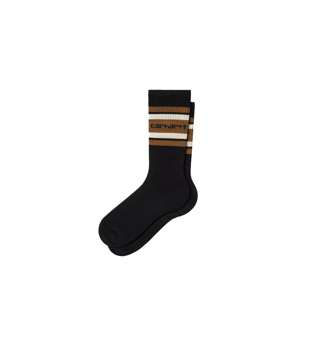 Connors Socks Black (Hamilton Brown) Salt