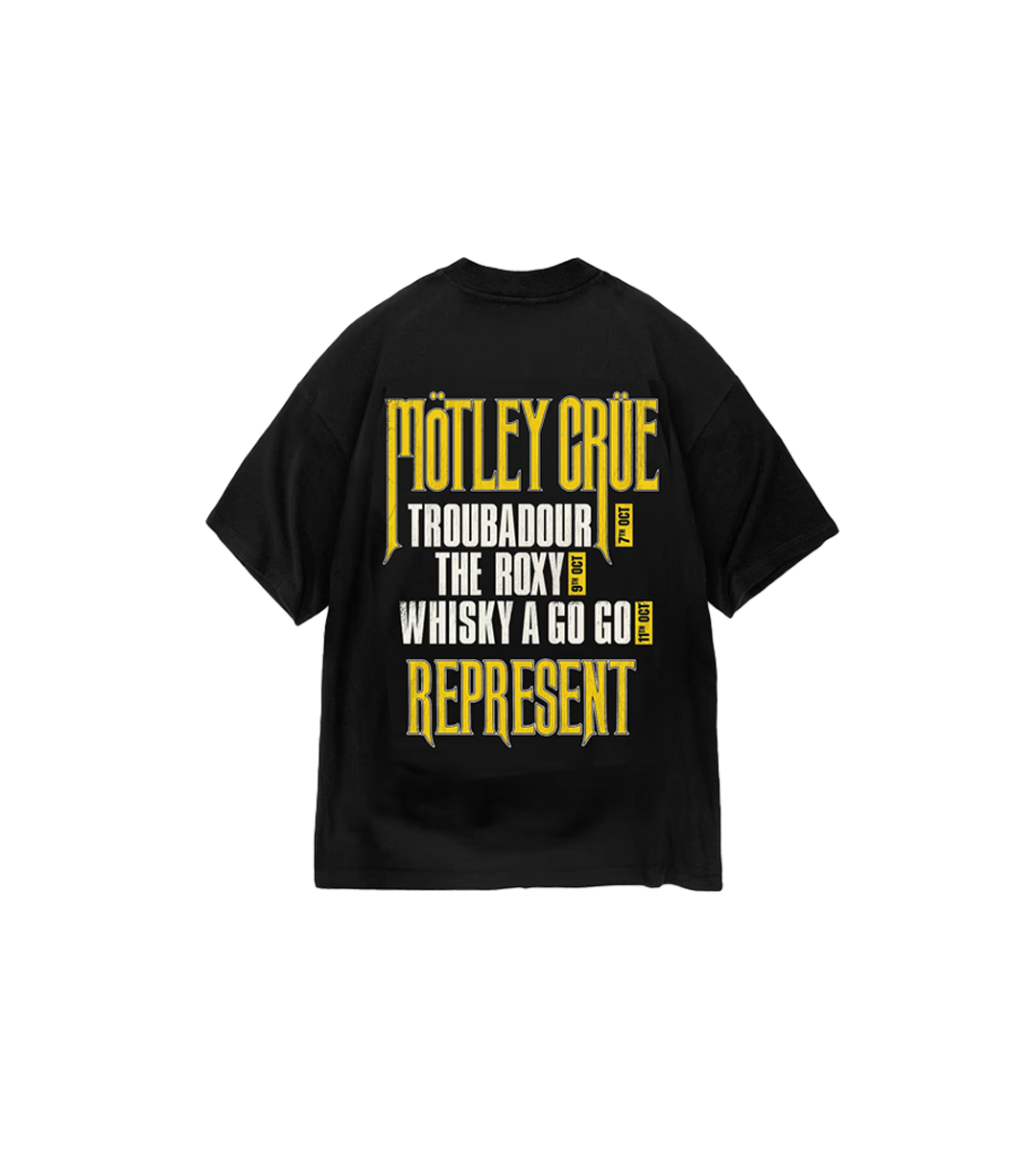 Represent X Mötley Crüe Secret Show T-Shirt