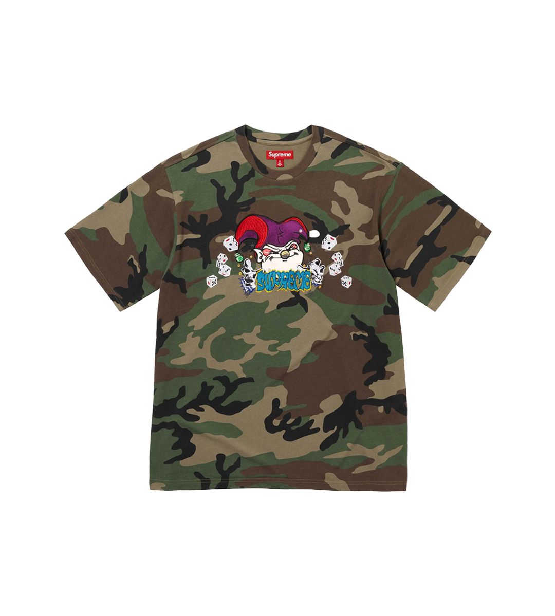 AOI Jester S/S Top Woodland Camo