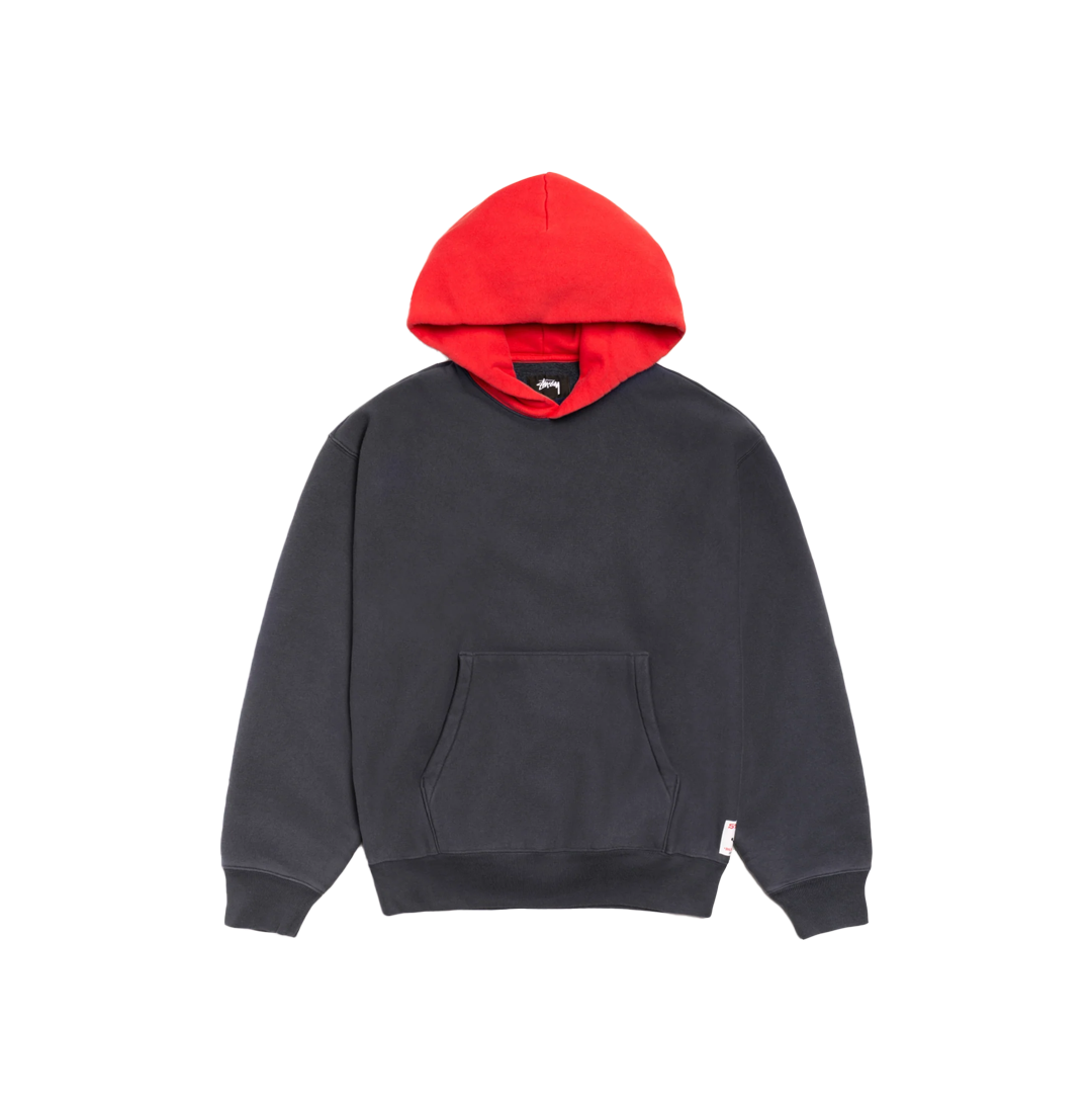 TWO Tone Hoodie Faded Blue