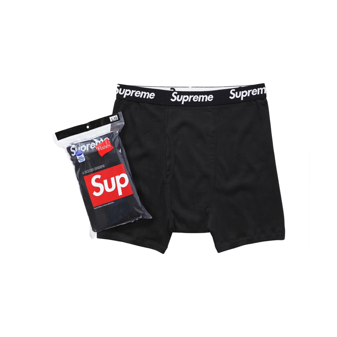Supreme/Hanes Boxer Briefs (4 Pack)