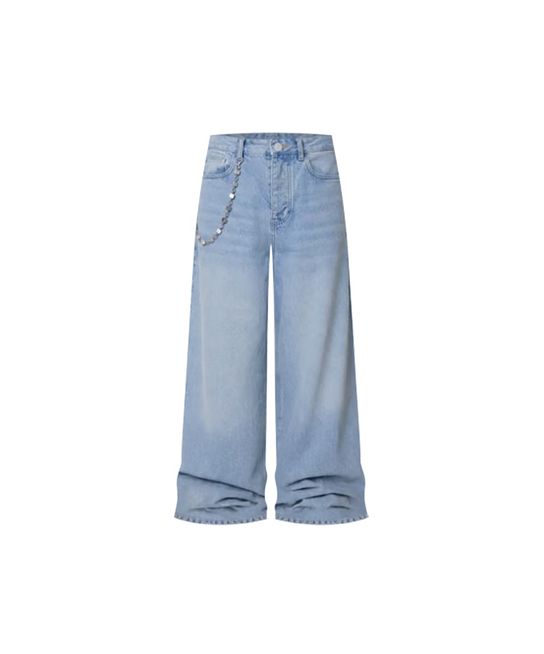 Baggy Washed Rave Denim - Washed Blue