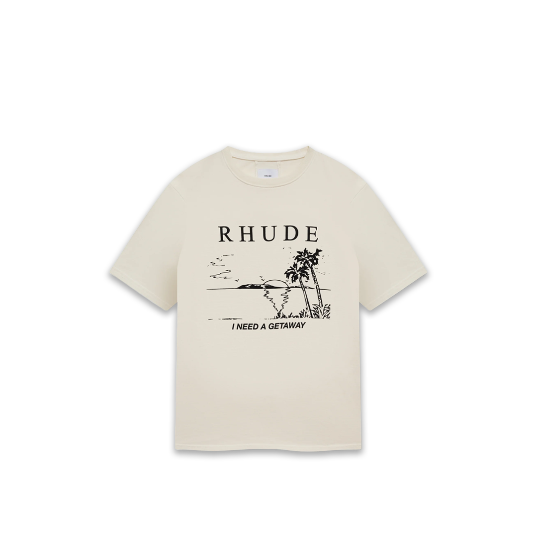 I Need A Getaway Off white T-shirt