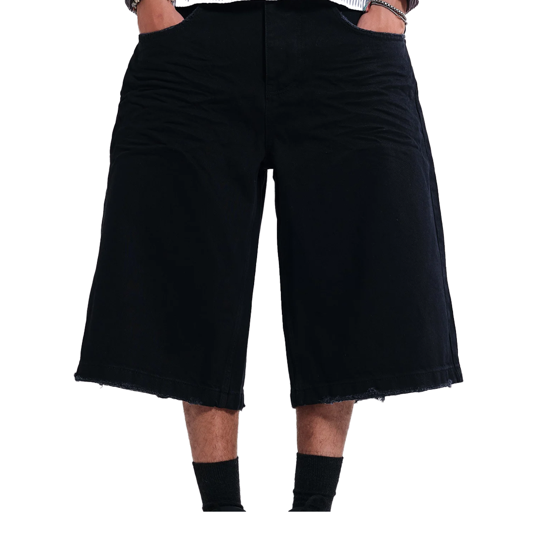 Sand Black Colossus Jorts