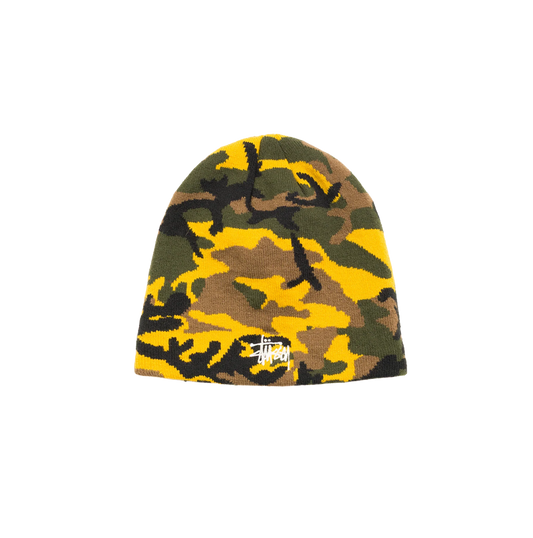 Basic Camo  Knit  Skullcap