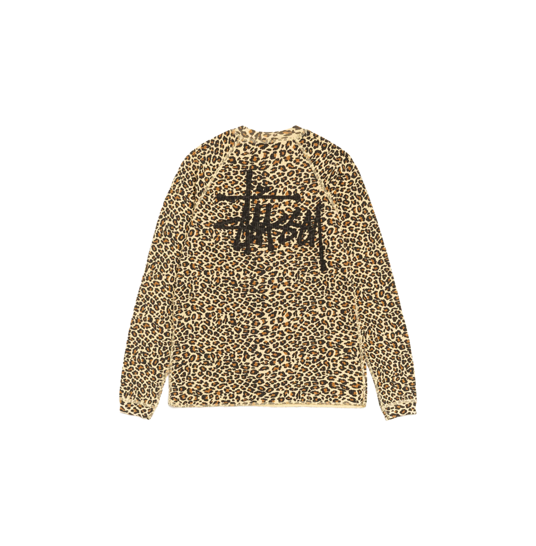 Basic Stussy Thermal Leopard