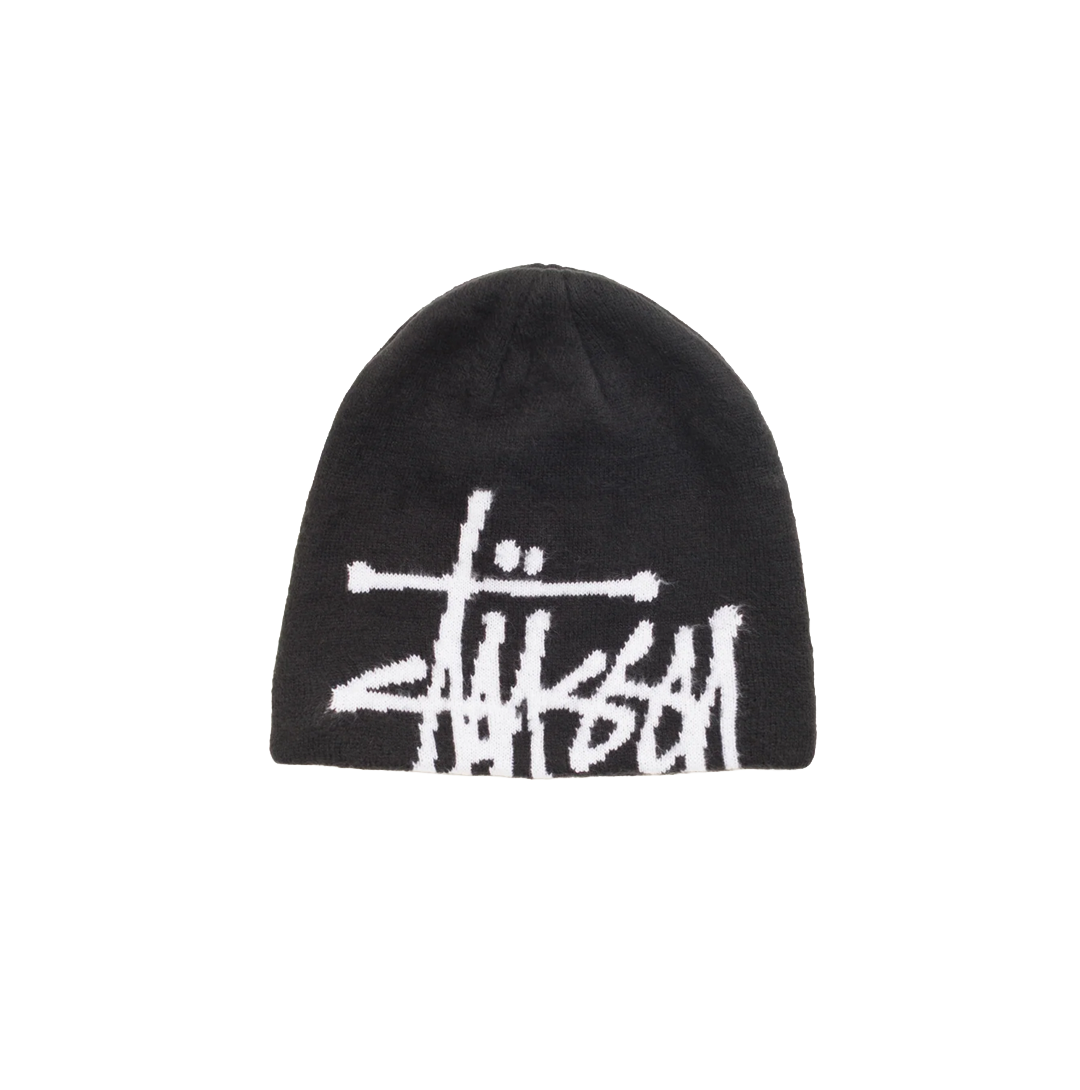 Brushed Out Basic Skullcap Black