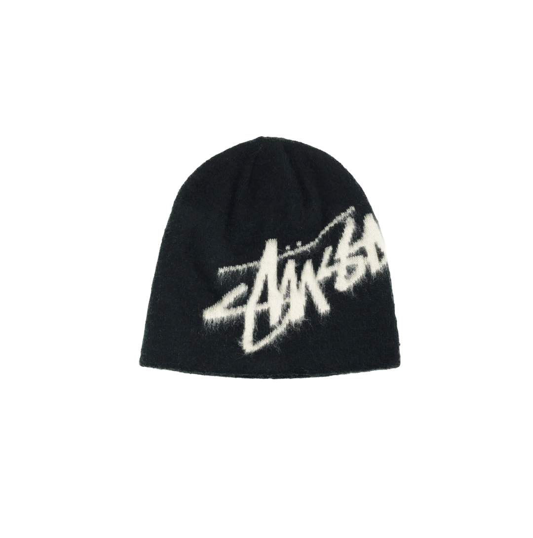 Brushed Out Stock Skullcap Black