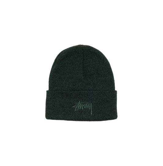 CUFF Beanie Stock Marled hunter green
