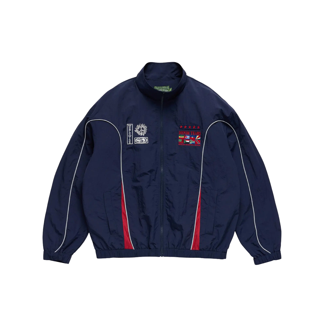 Diaspora Flag Navy Track Jacket