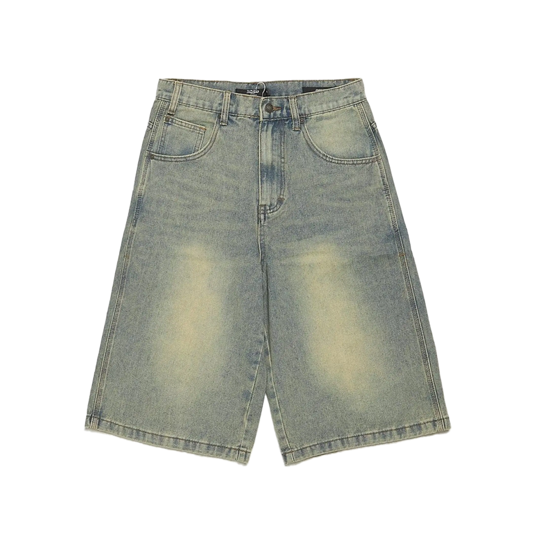 Light Wash Jumbo Jorts
