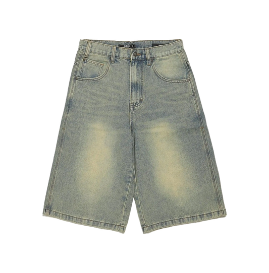 Light Wash Jumbo Jorts