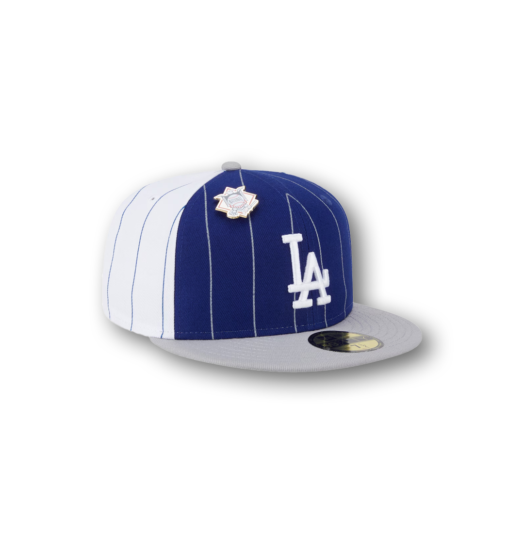Los Angeles Dodgers New Era Pinstripe 59FIFTY Fitted Hat