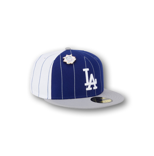 Los Angeles Dodgers New Era Pinstripe 59FIFTY Fitted Hat