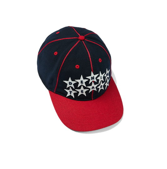 Star Logo Baseball Cap Blue/Red