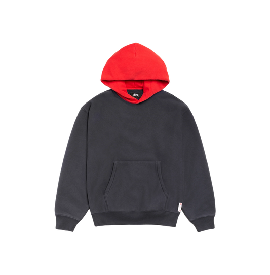 TWO Tone Hoodie Faded Blue
