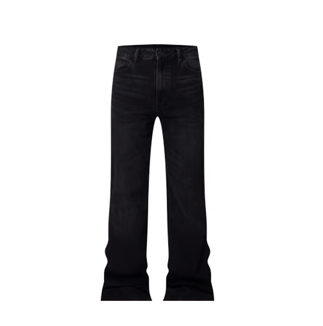 Super Flare Denim Western Black 