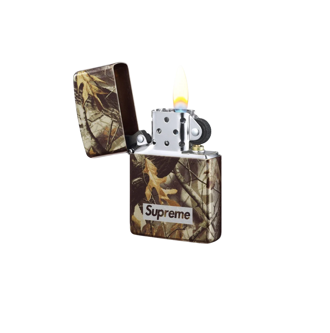 Supreme / Camo Logo Zippo