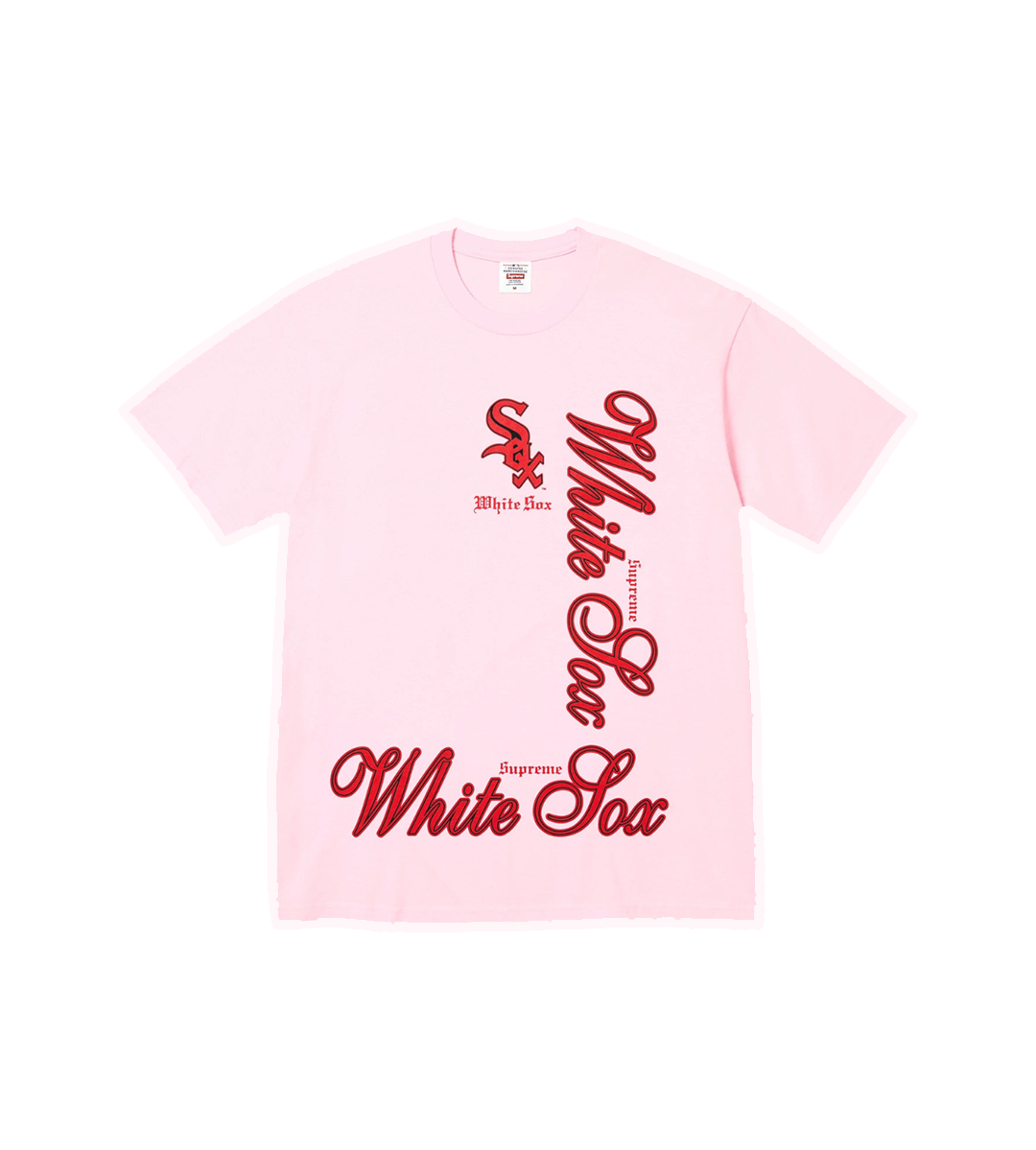 Supreme/MLB Teams Light pink Tee