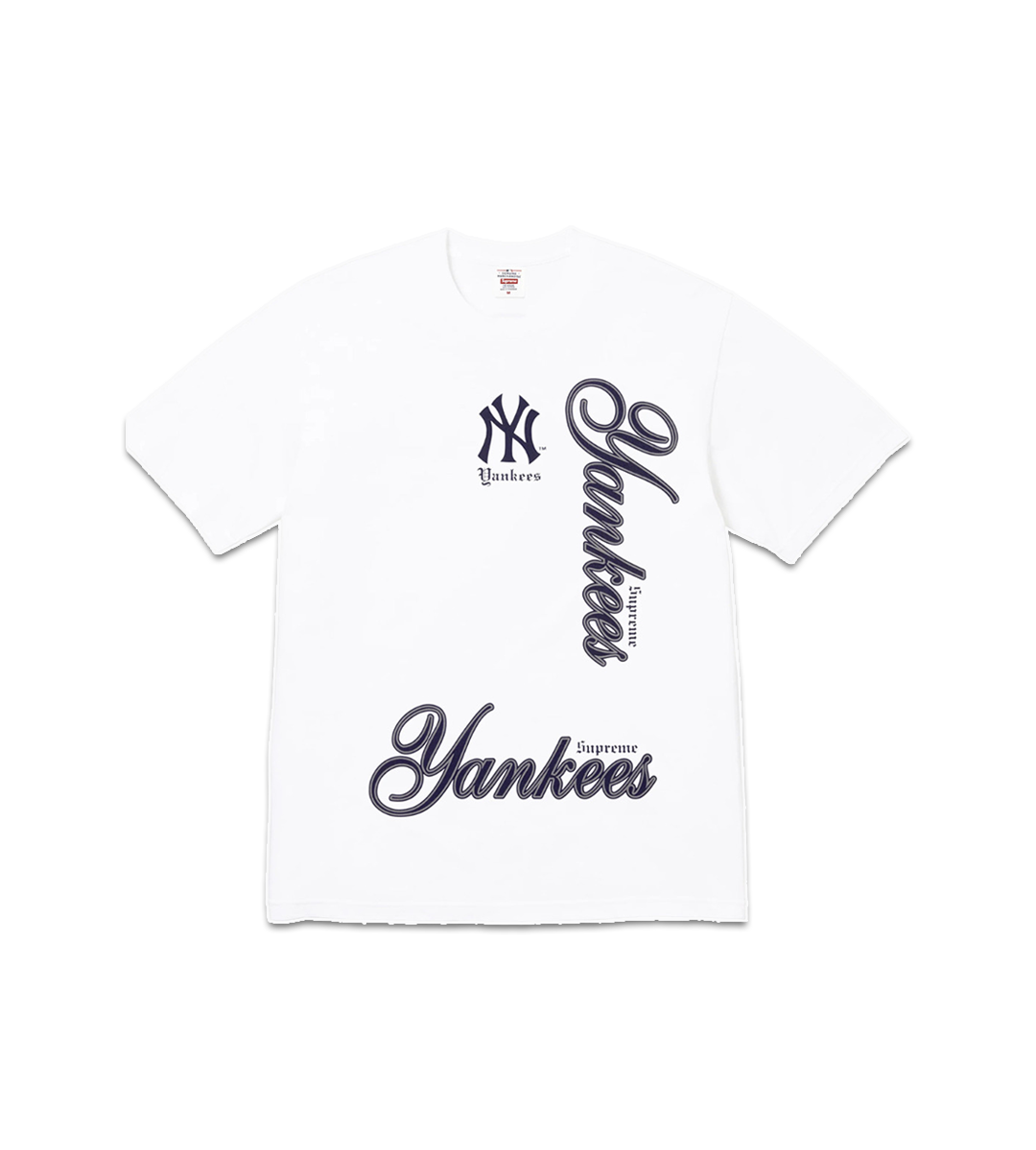 Supreme/MLB Teams White Tee