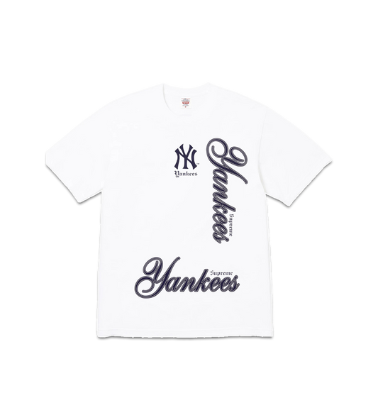 Supreme/MLB Teams White Tee