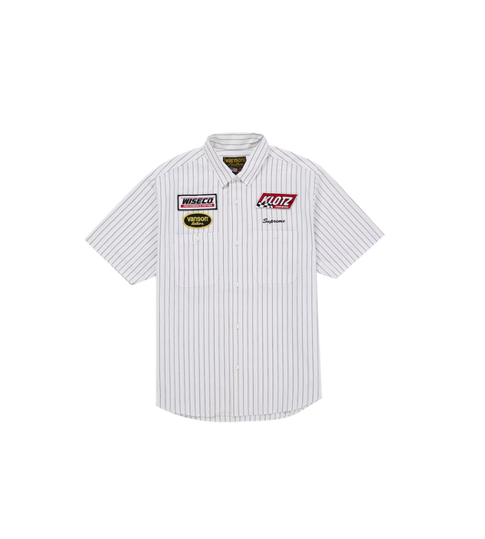 Supreme Vanson Leathers S/S Work Stripe Shirt