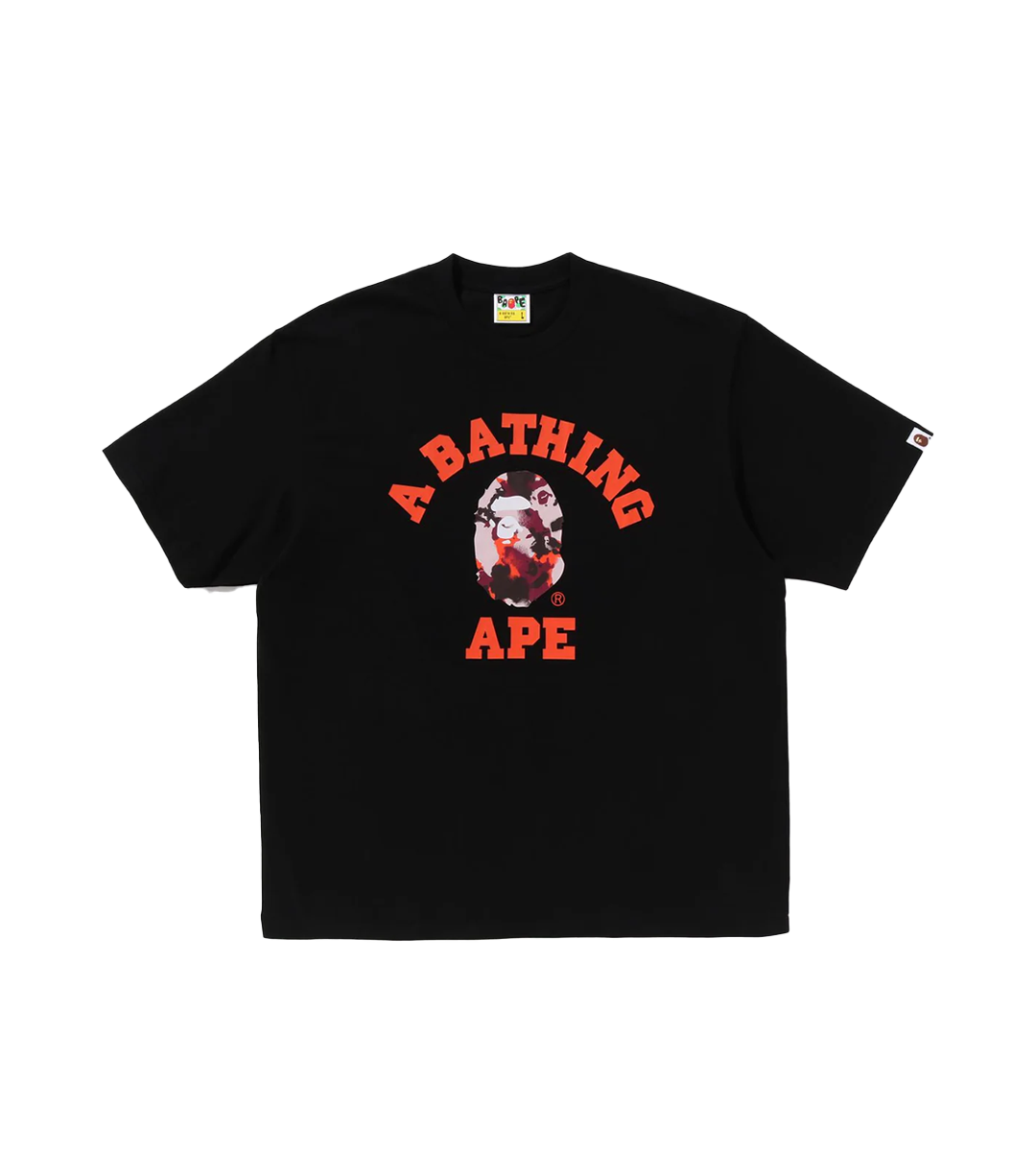 BAPE Map Camo  College Relaxed Fit Tee