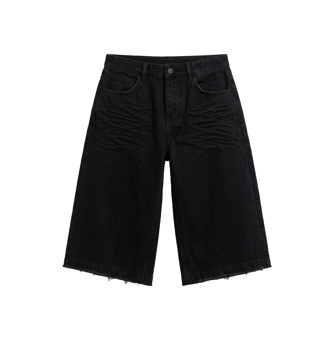 Sand Black Colossus Jorts 
