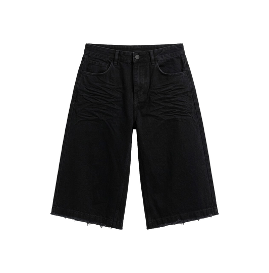 Sand Black Colossus Jorts 