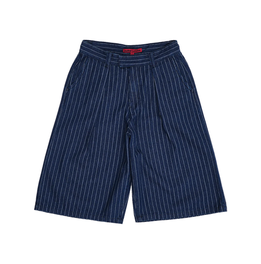 Pinstripe Denim XL Goliath Shorts