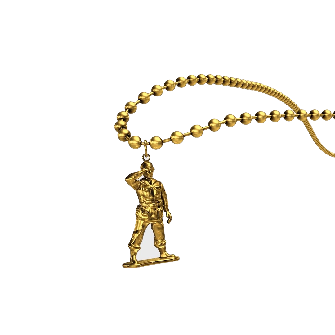 LNA Soldier Chain - 18K Gold Edition