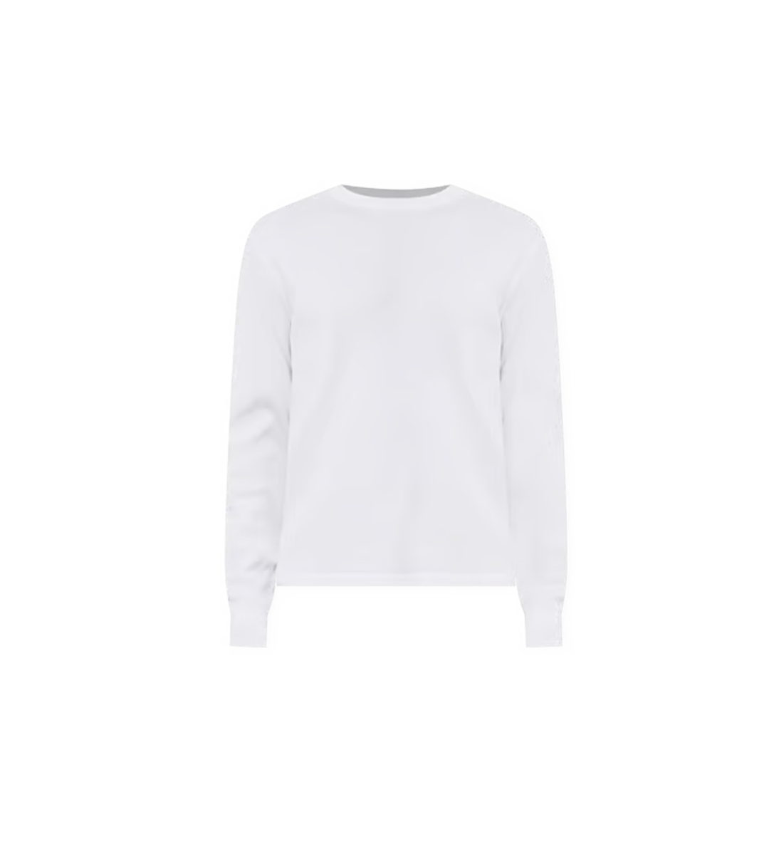 Basic Thermal L/S Tee  White
