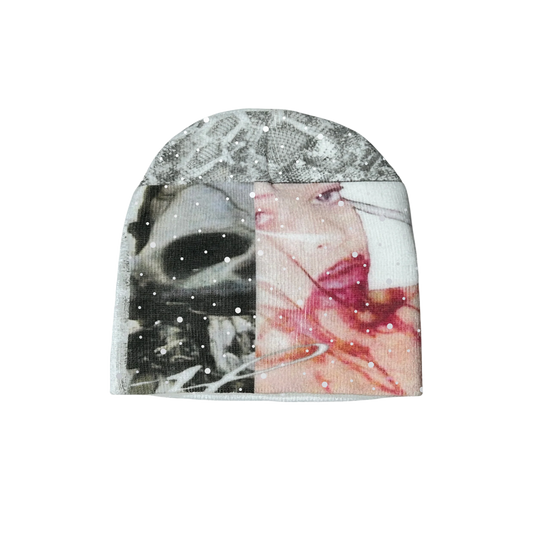 Snakeskin beanie