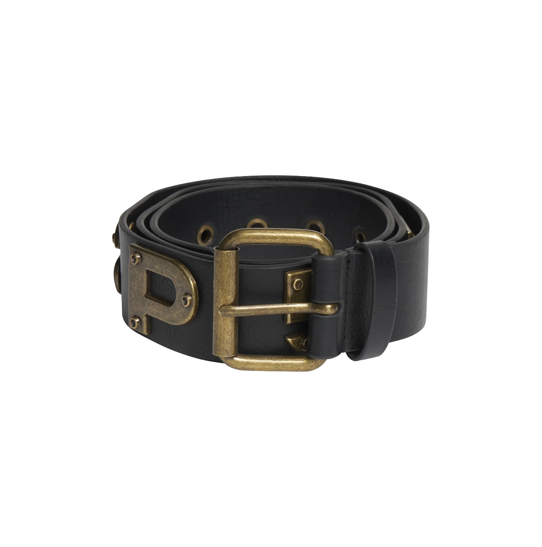 Black Heavy Metal Belt