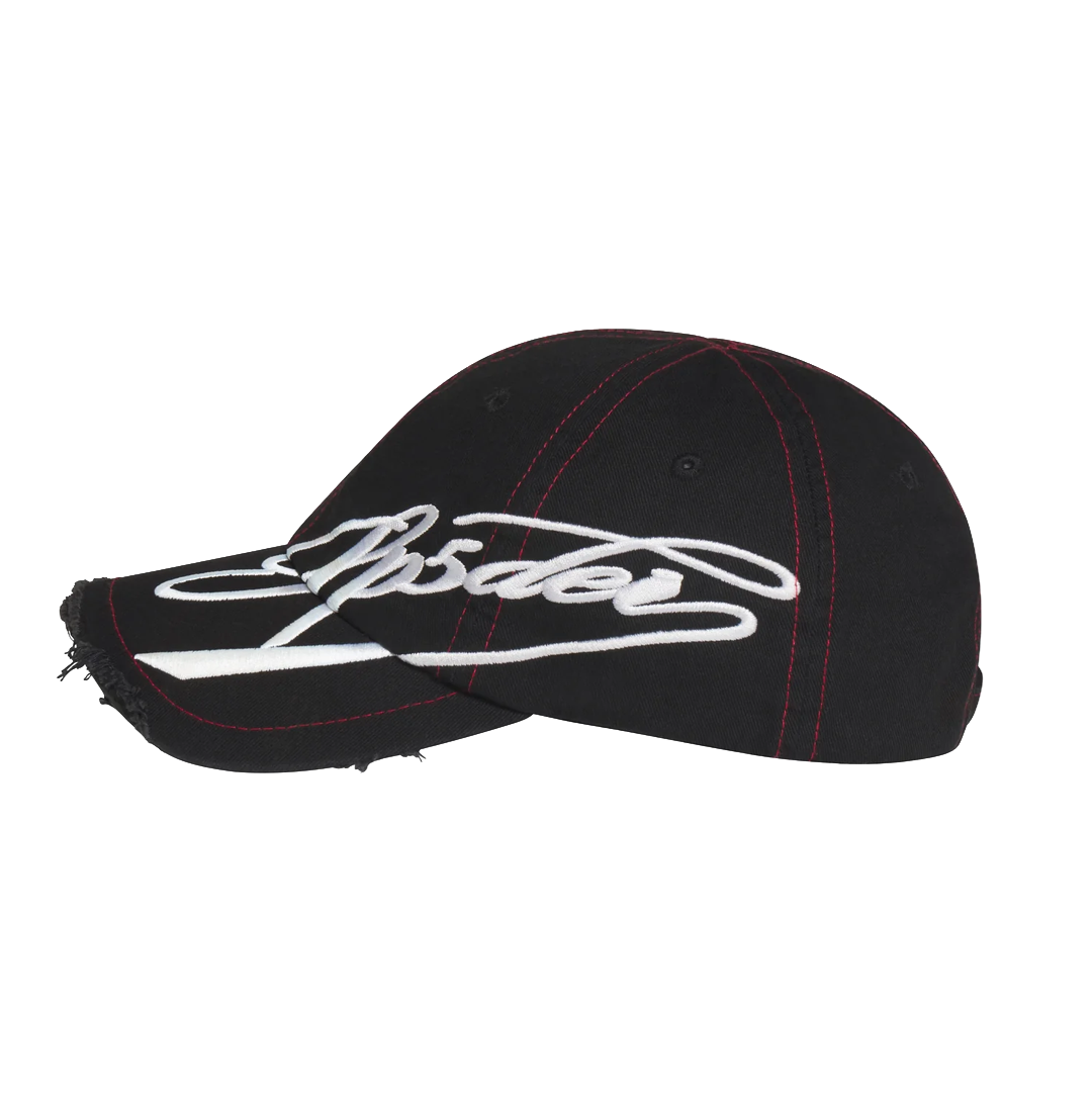 SP5 Cursive Hat - Black