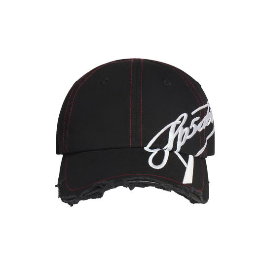 SP5 Cursive Hat - Black