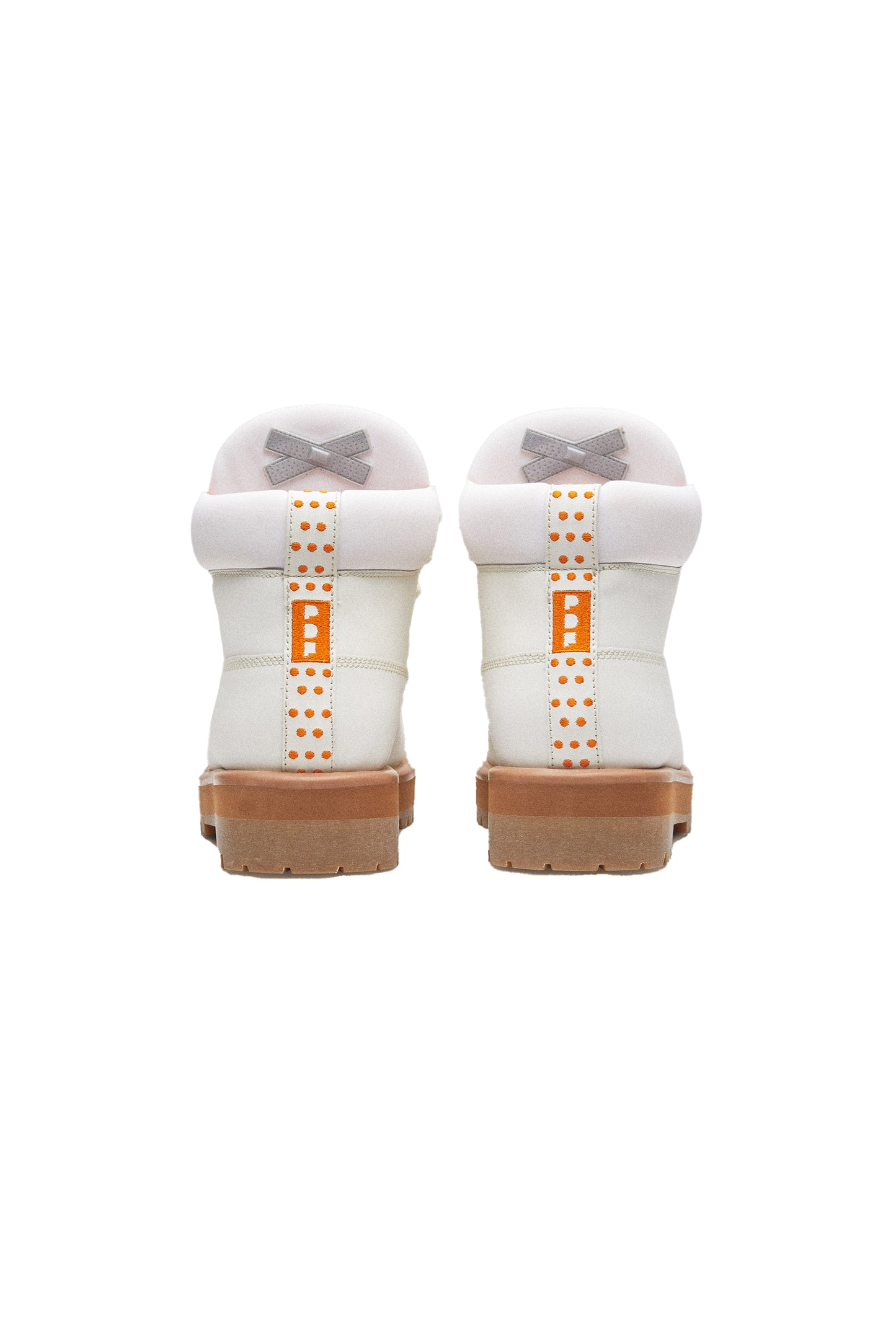 Strada White Boots