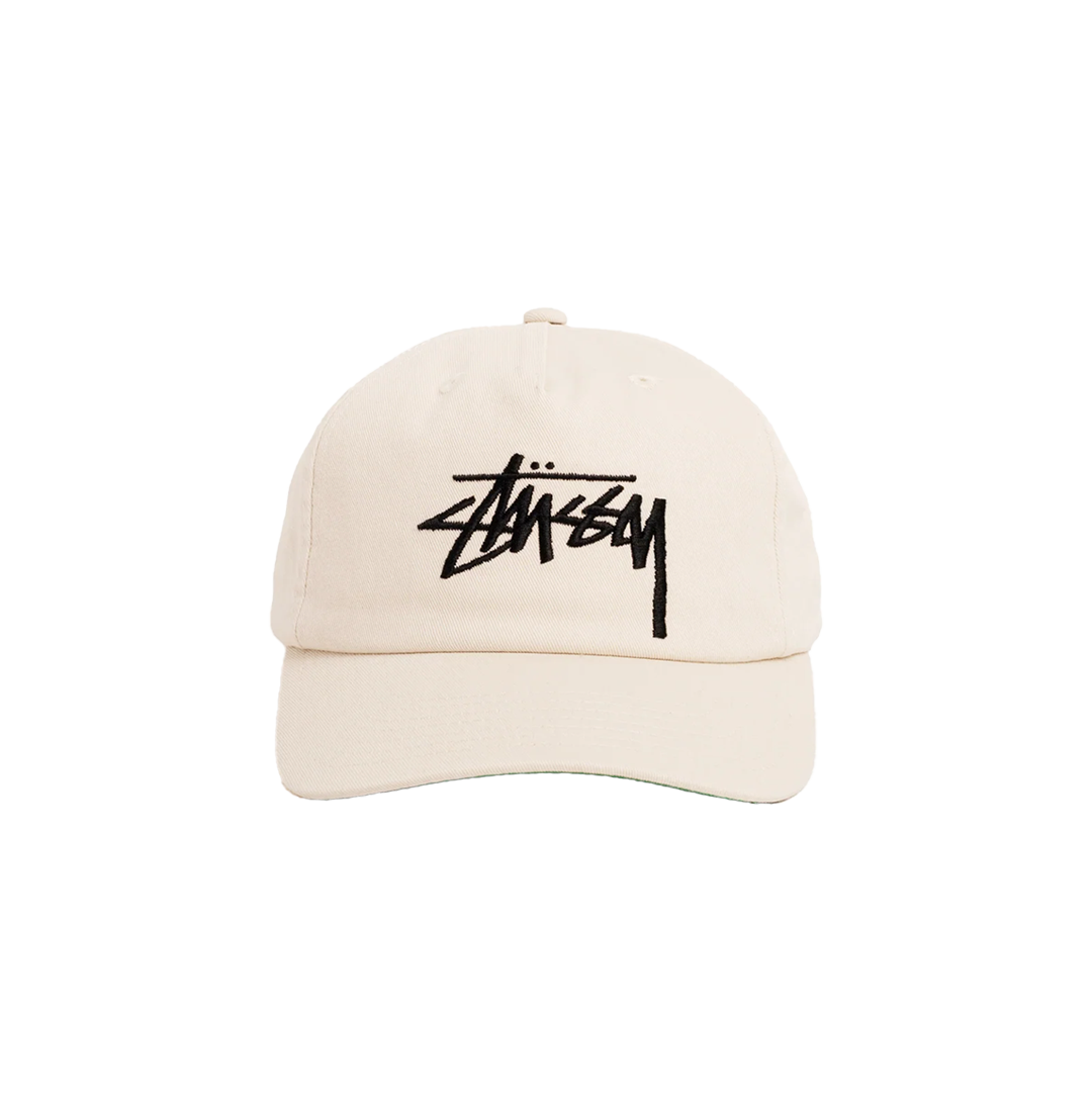 Stussy MID-DEPTH BIG STOCK SNAPBACK Faded Tan