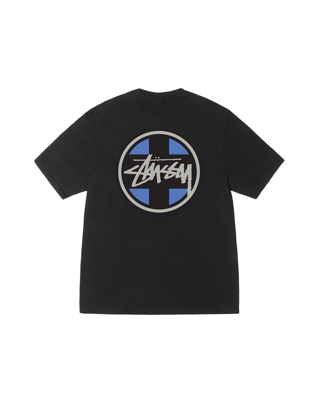 Cross Dot Tee PIGMENT DYED Black