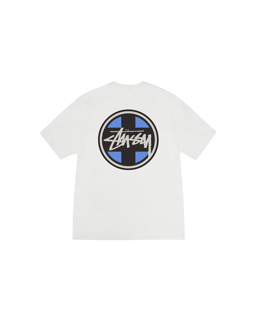 Cross Dot Tee PIGMENT DYED White